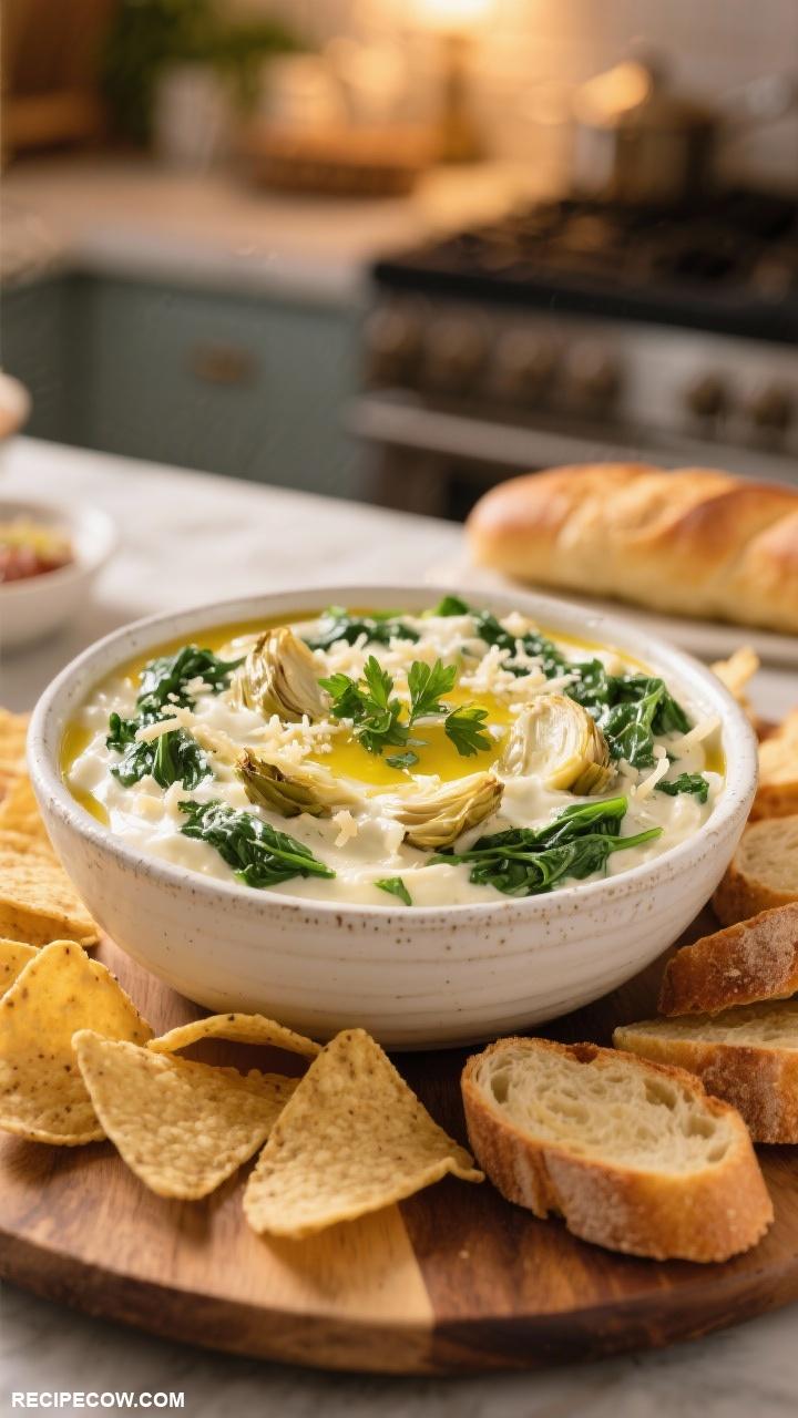 appetizer recipes Spinach and Artichoke Dip