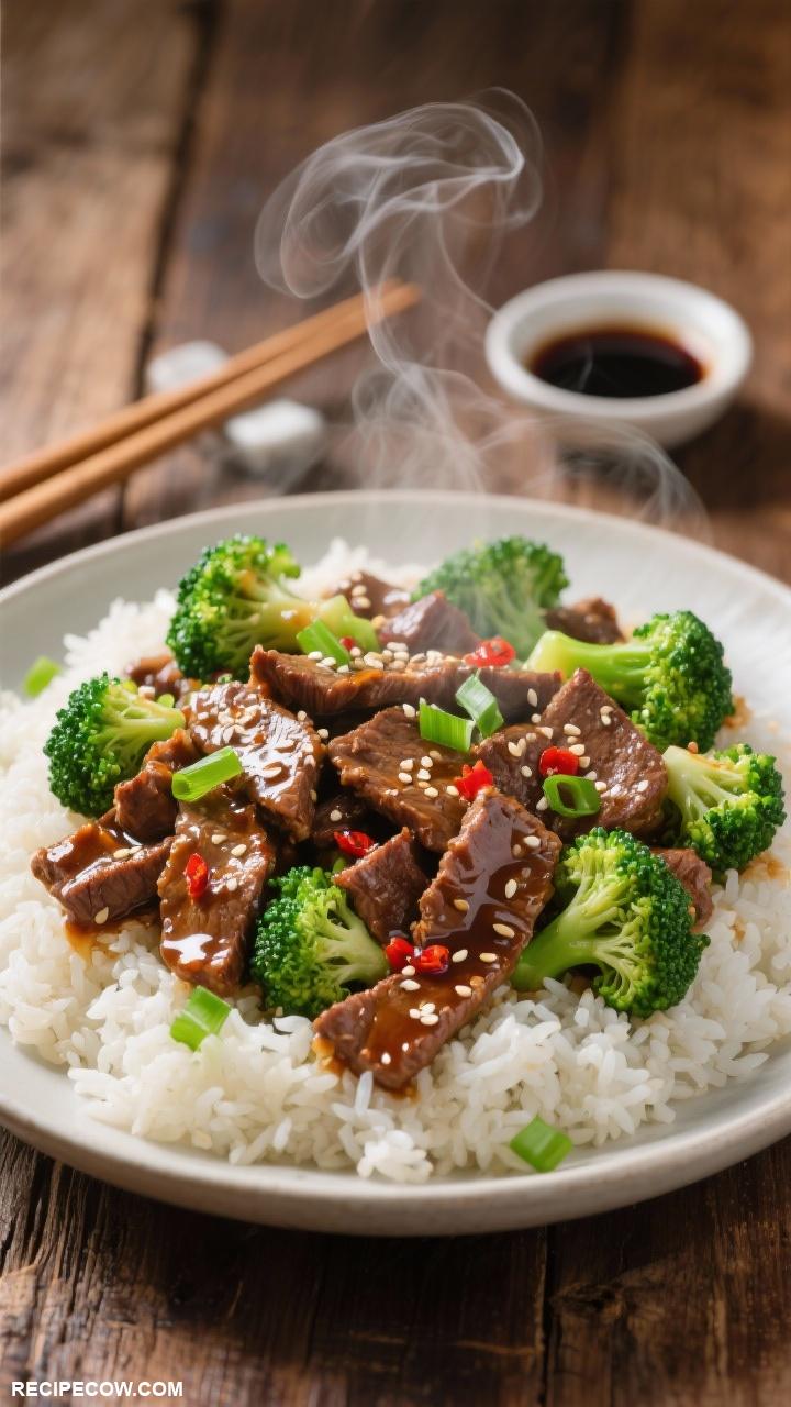 beef recipes Beef and Broccoli Stir Fry