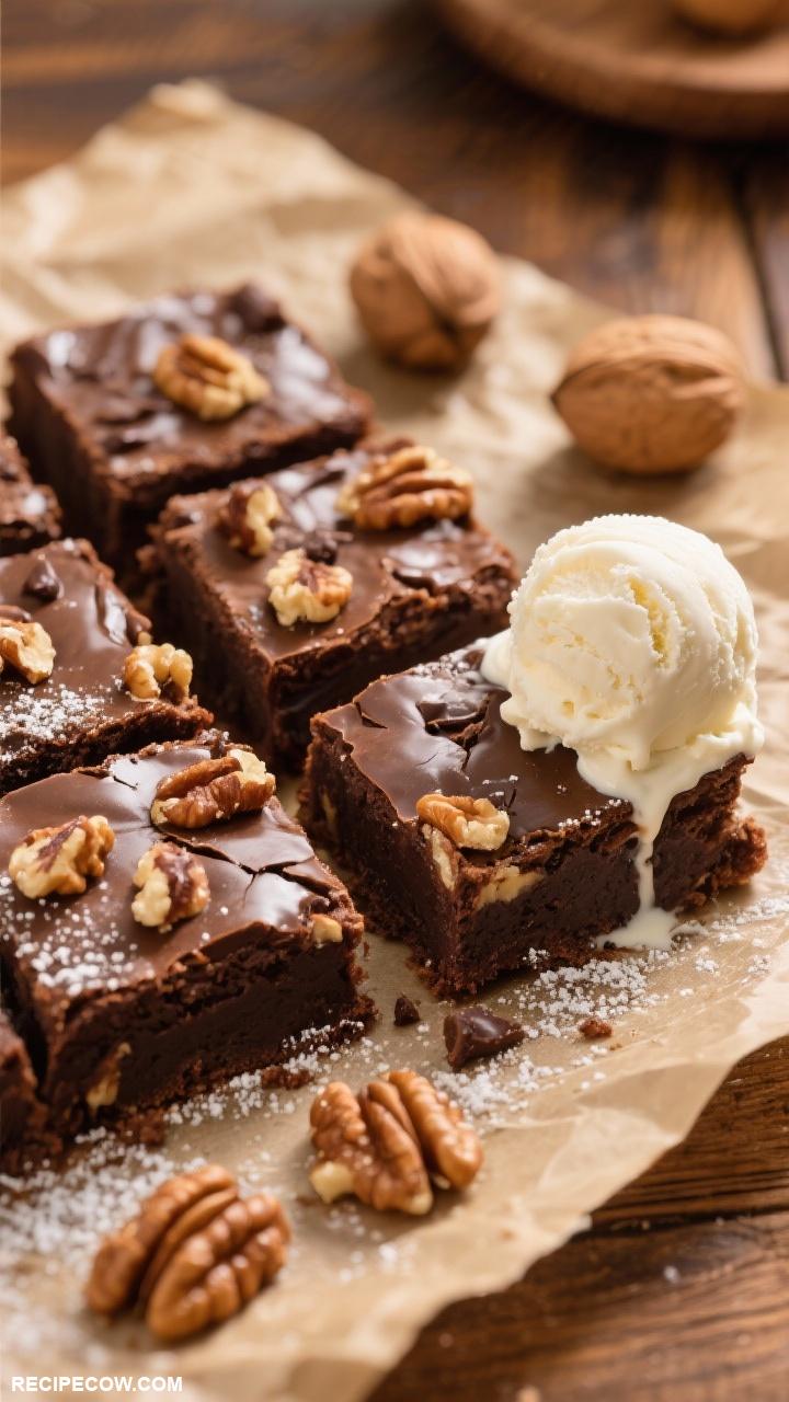 brownie recipes Nutty Walnut Brownies