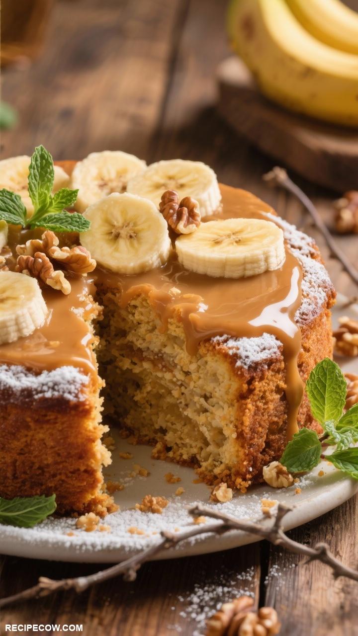 cake recipes Banana Bread Cake