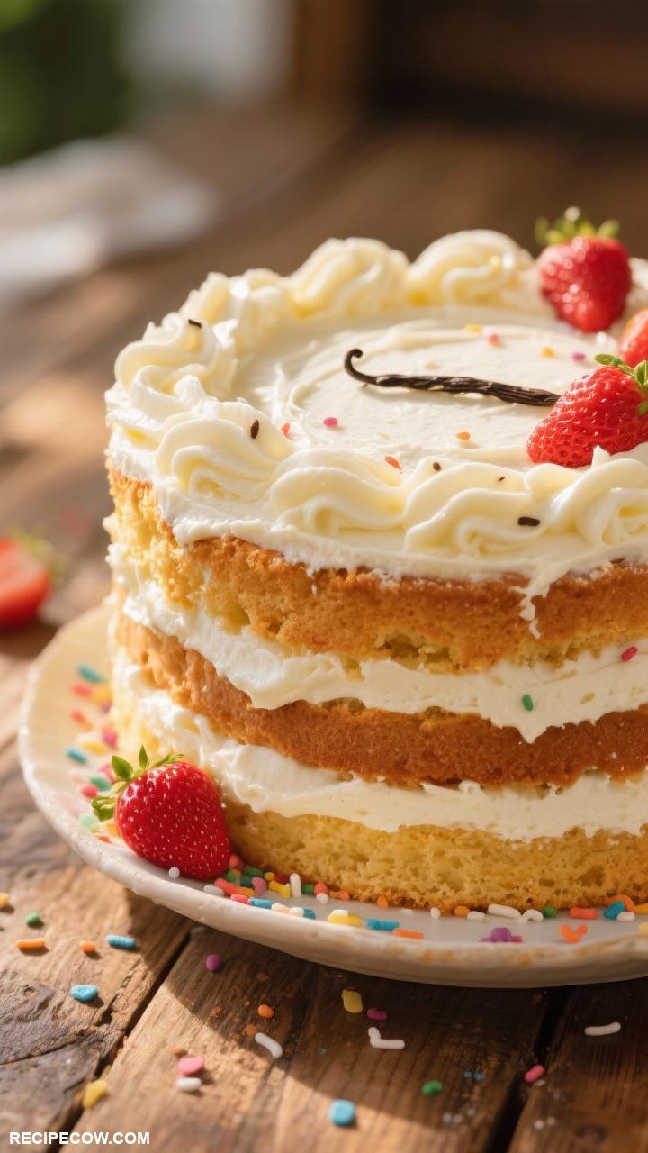 cake recipes Classic Vanilla Cake