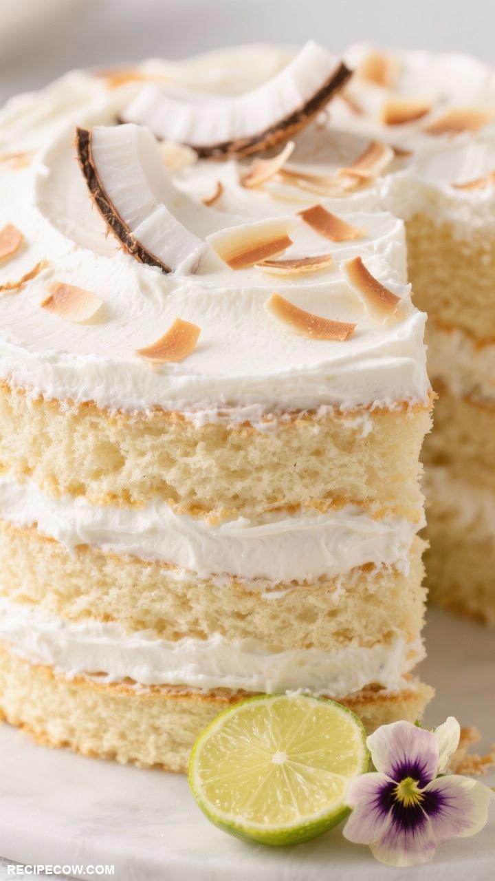 cake recipes Coconut Cream Cake