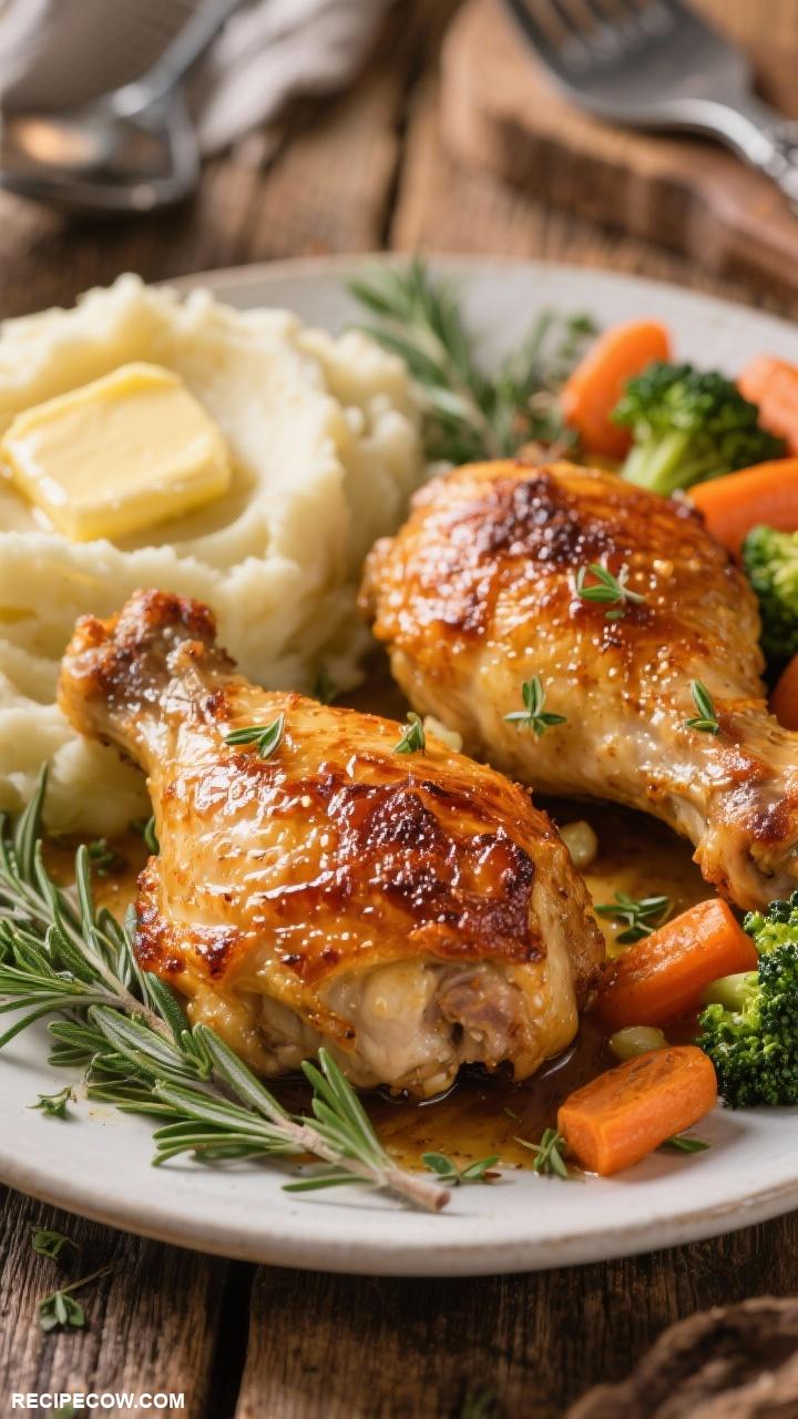 chicken recipes Crispy Baked Chicken Thighs