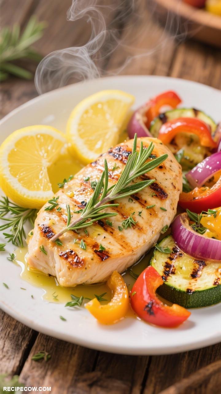 chicken recipes Lemon Herb Grilled Chicken