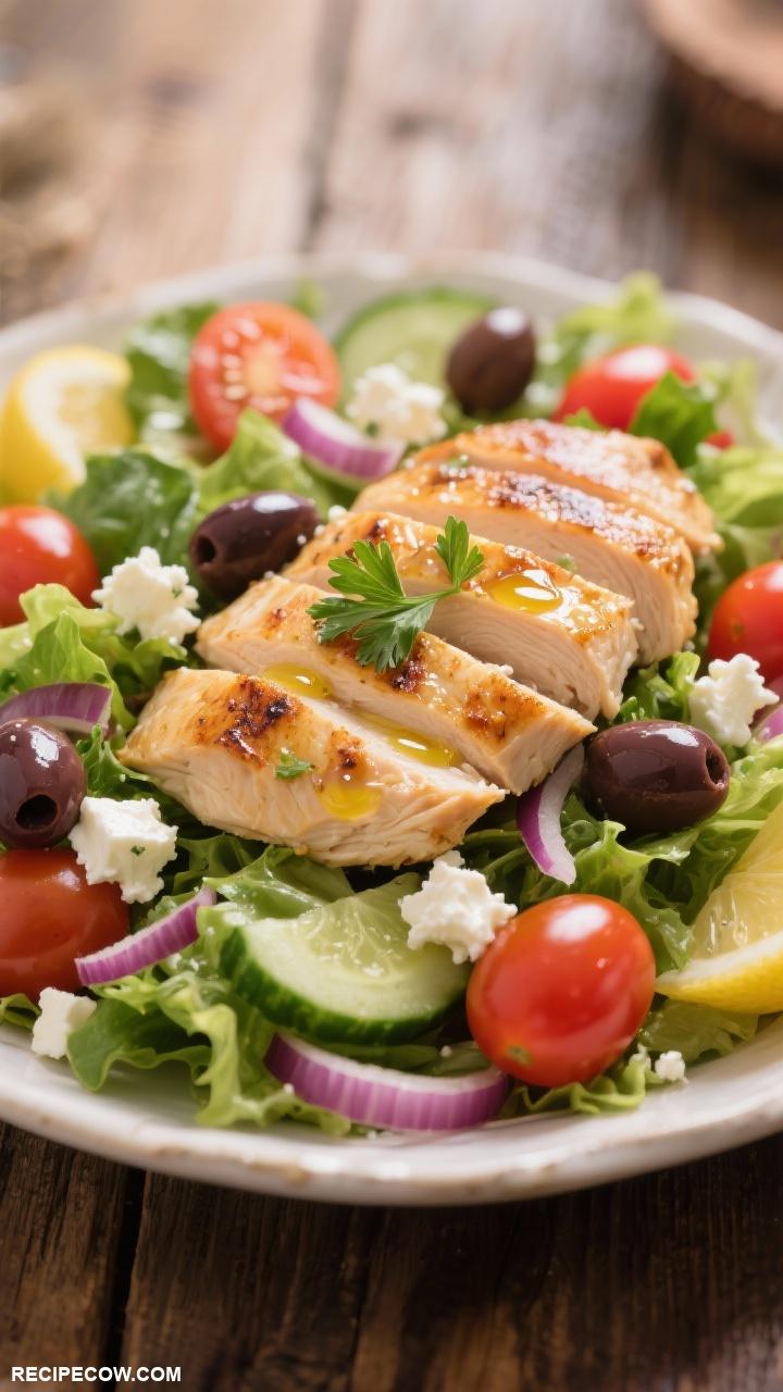 chicken recipes Mediterranean Chicken Salad