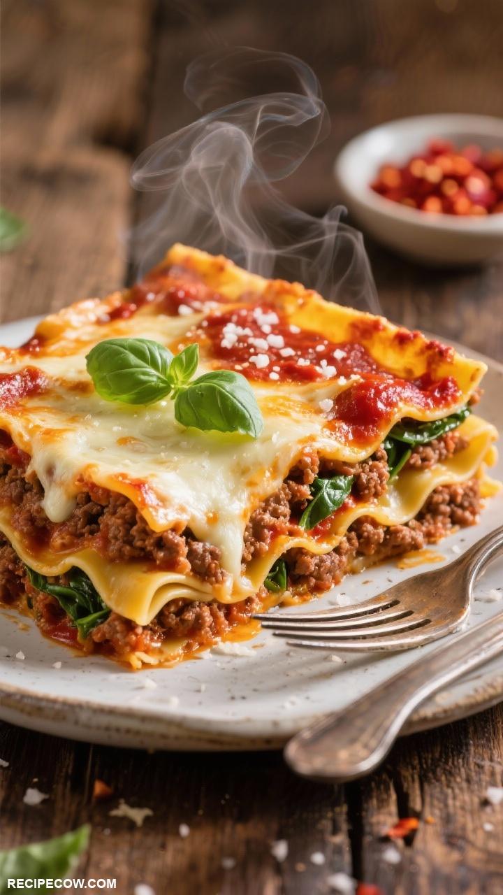 comfort foods Lasagna 1