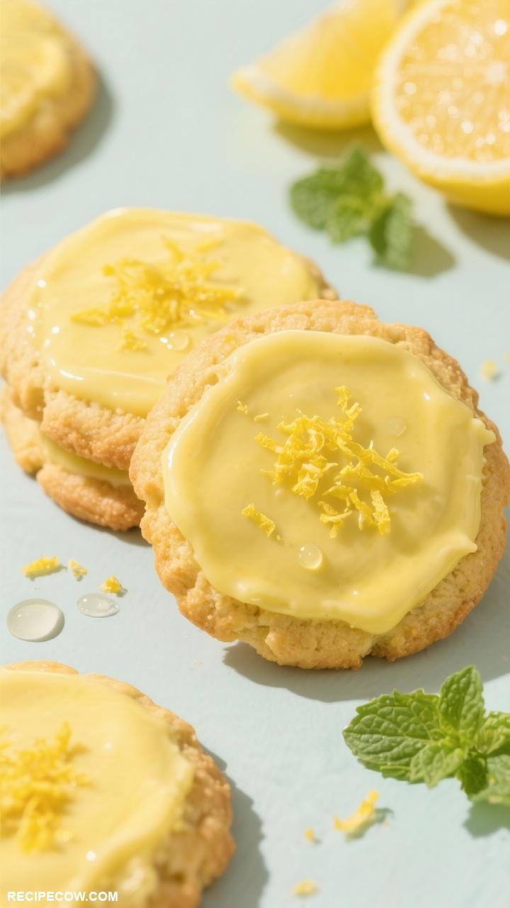 cookie recipes Lemon Cookies with Icing