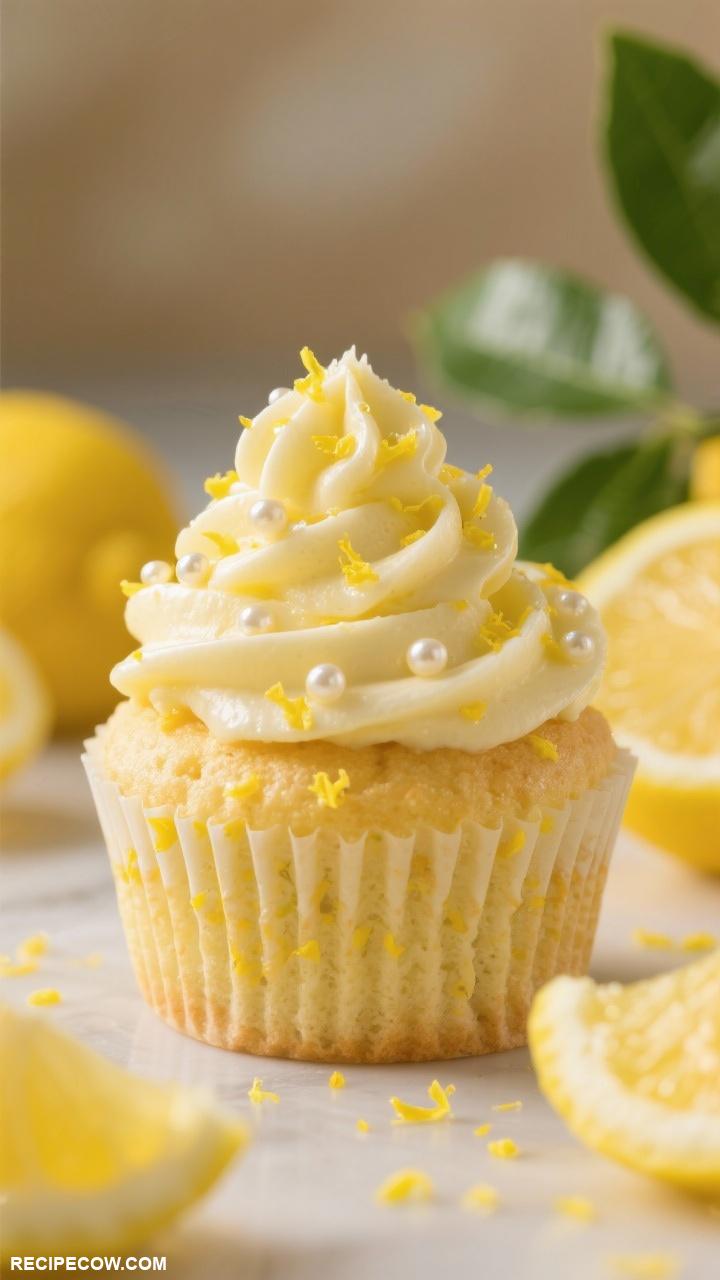 cupcake recipes Lemon Zest Cupcakes with Lemon Buttercream