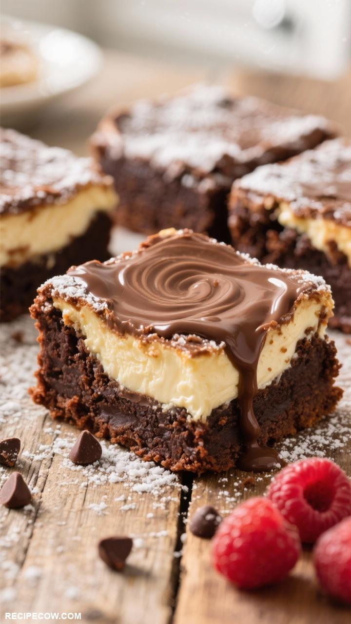 dessert recipes Cheesecake Brownies