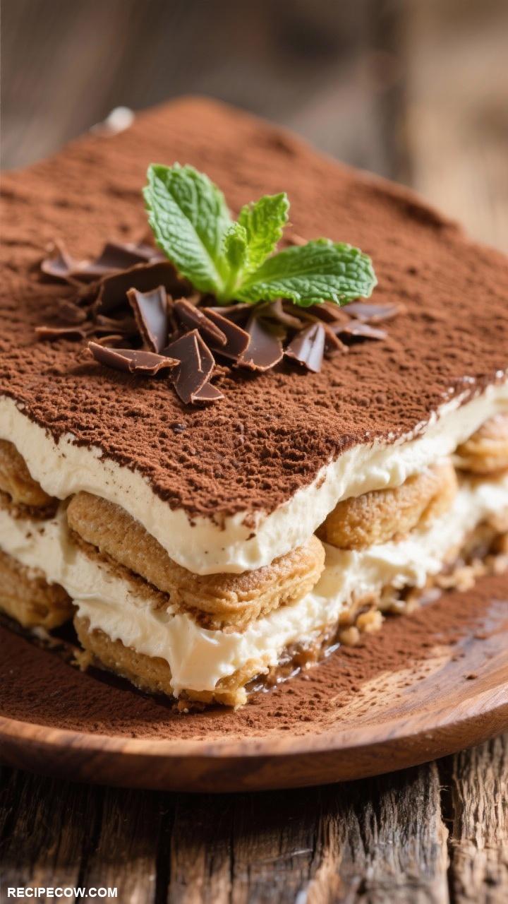 dessert recipes Classic Tiramisu