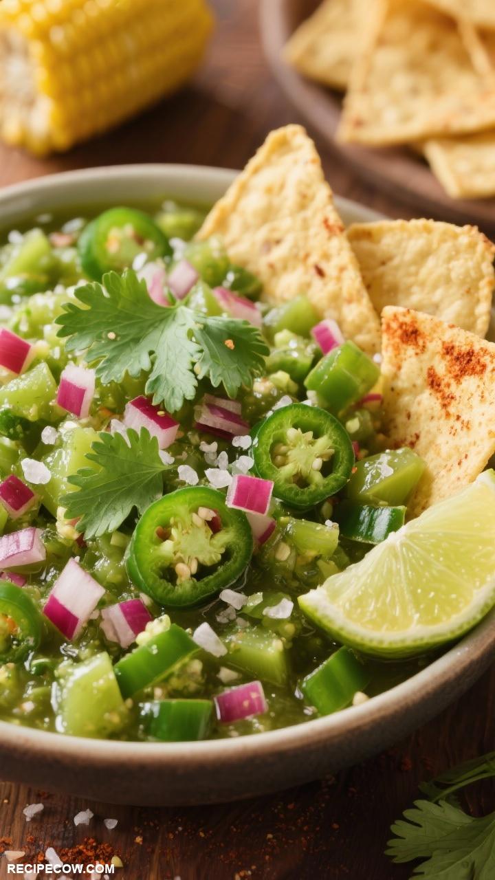 dip recipes Salsa Verde