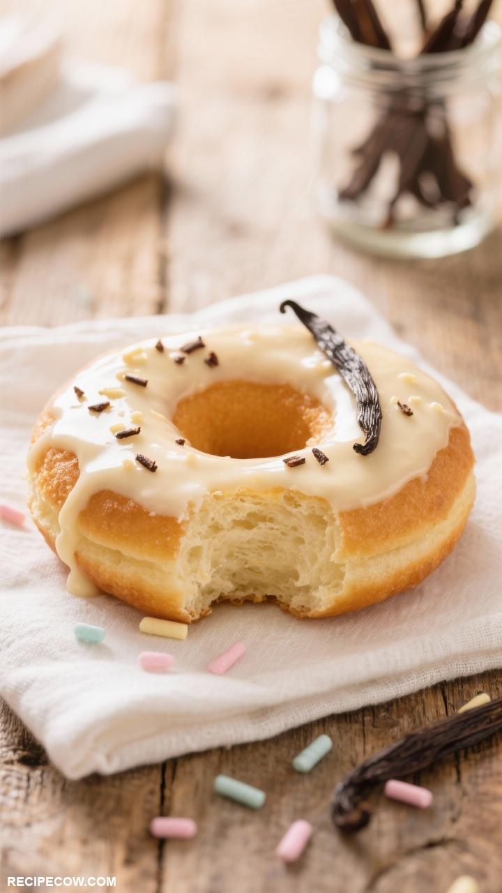 donut recipes Vanilla Bean Donuts