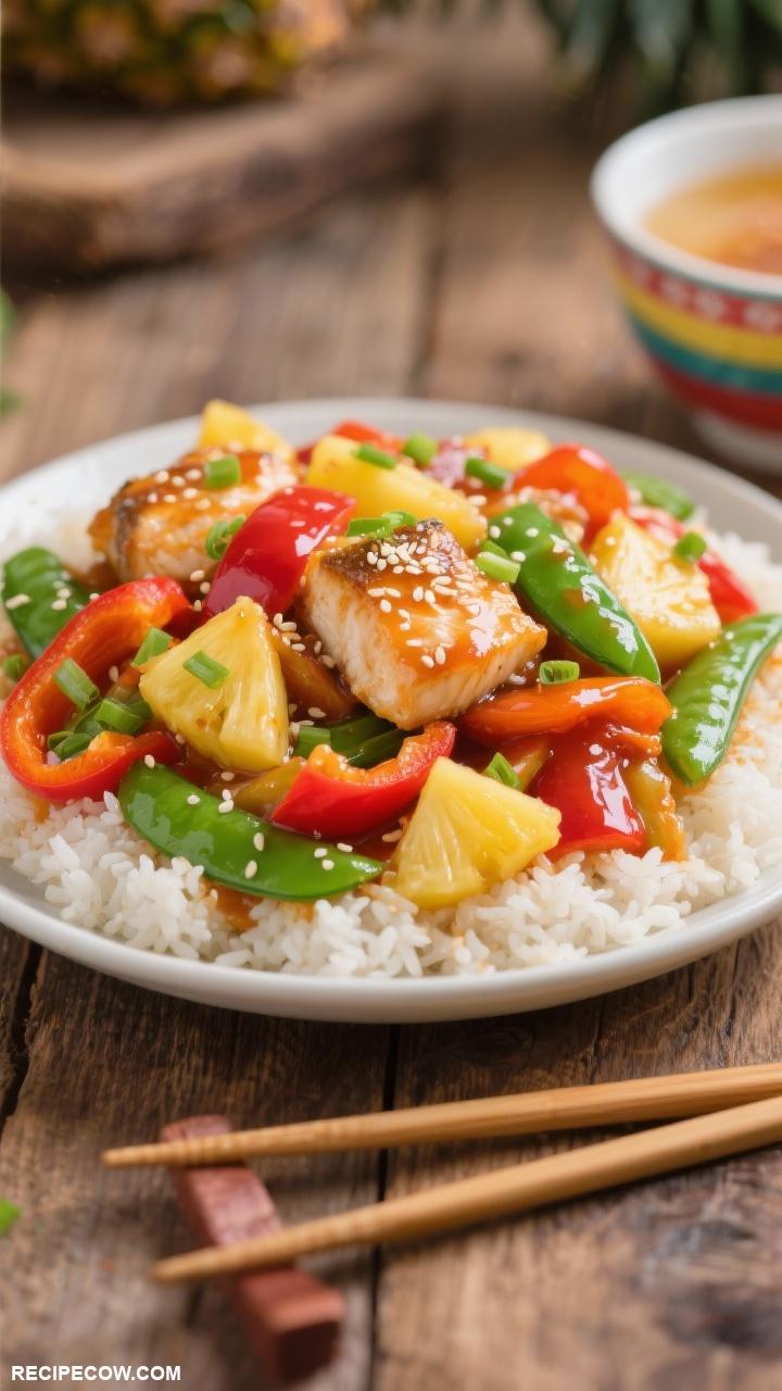 fish recipes Sweet and Sour Fish Stir Fry