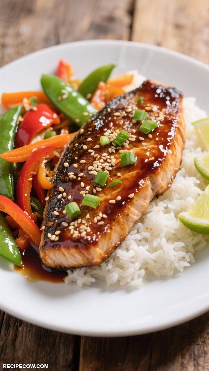 fish recipes Teriyaki Glazed Mahi Mahi