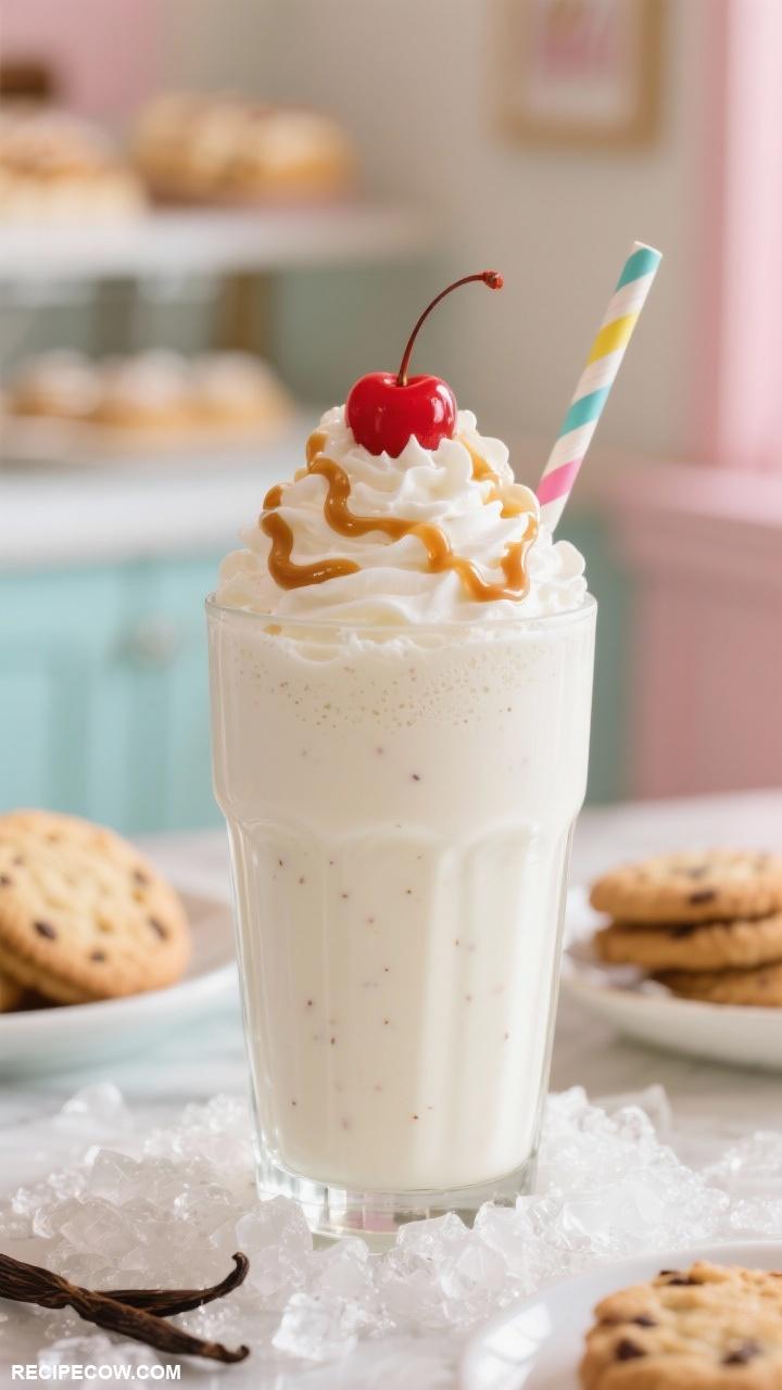 milkshake recipes Classic Vanilla Milkshake