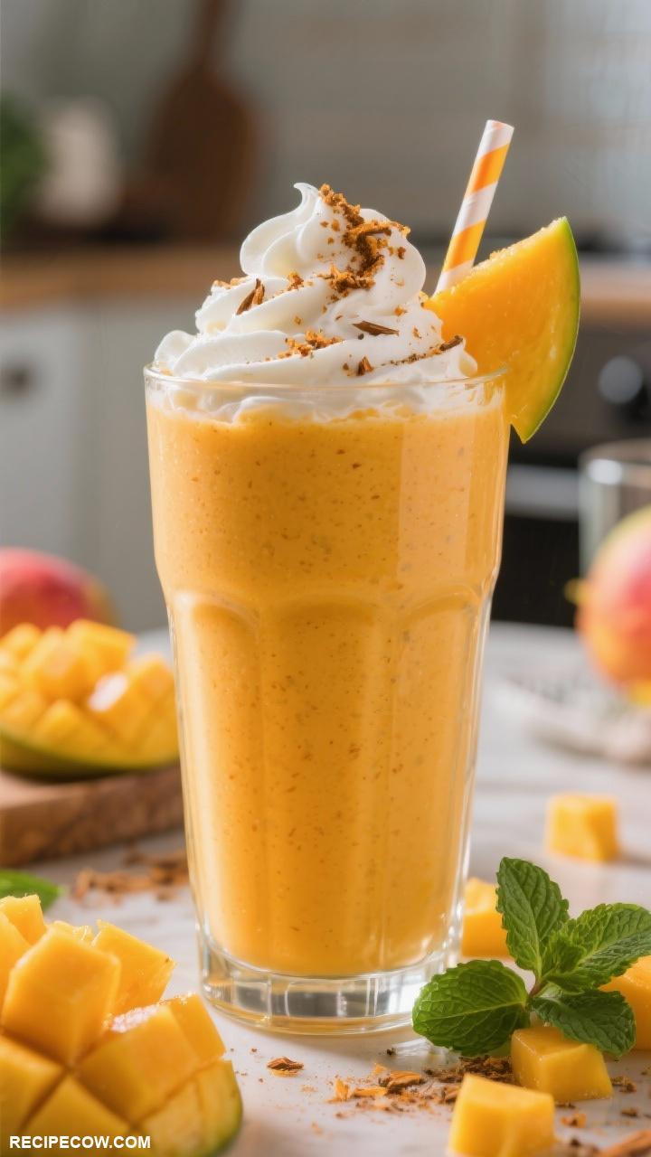 milkshake recipes Mango Lassi Milkshake