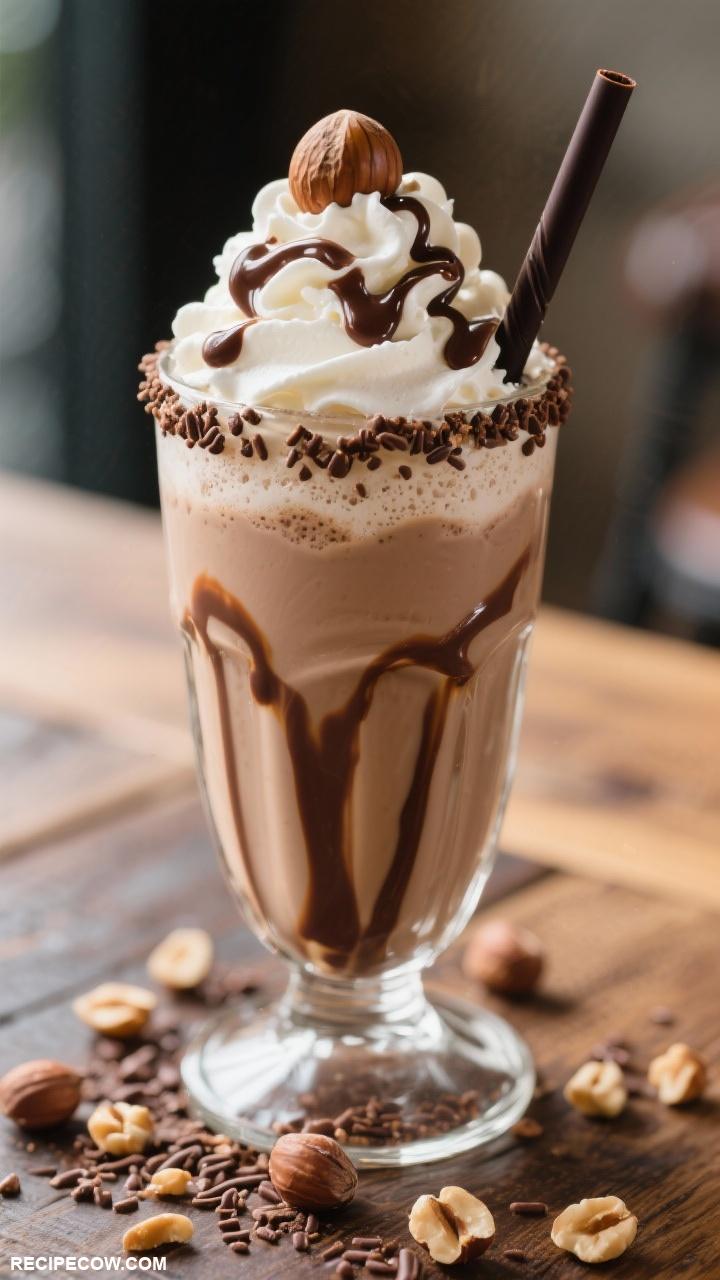 milkshake recipes Nutella Hazelnut Milkshake