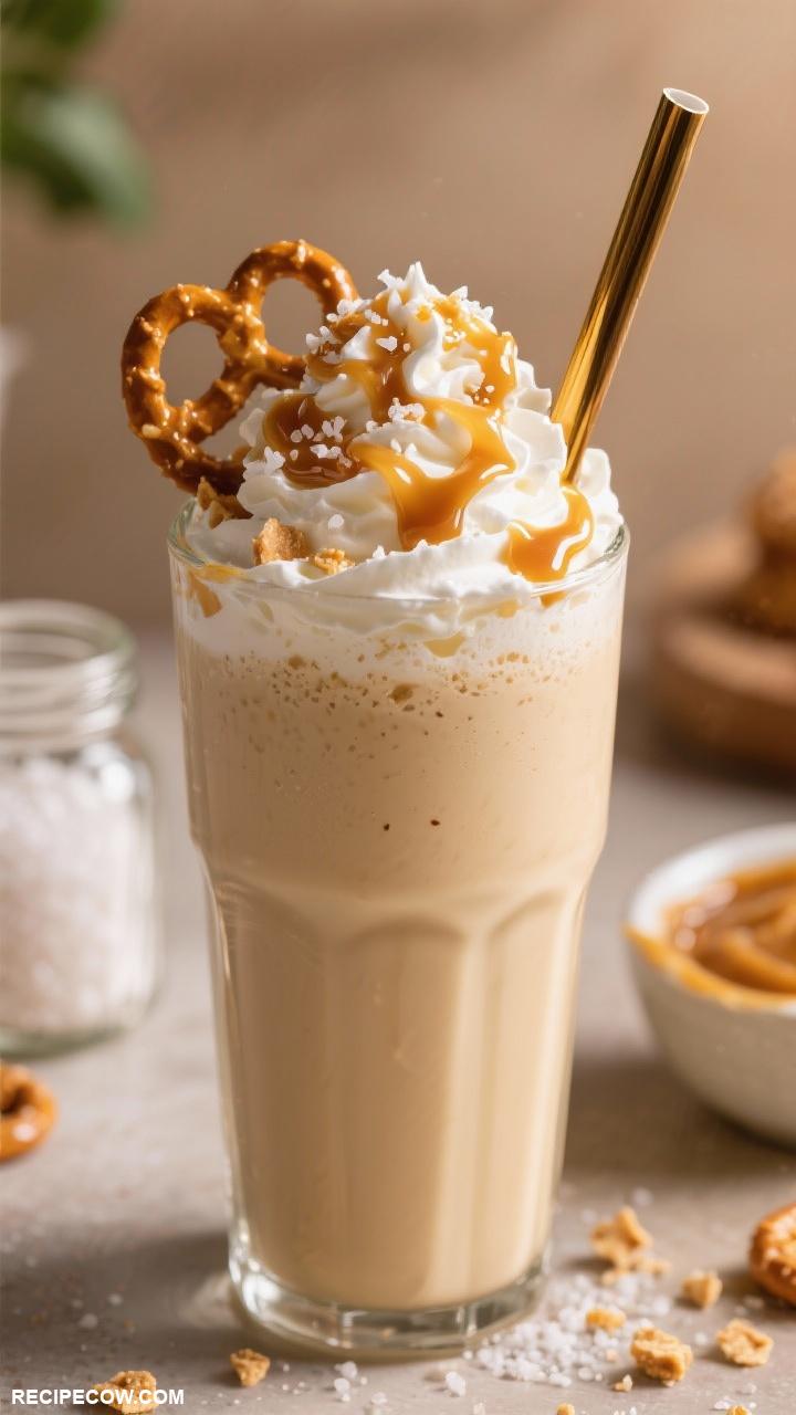 milkshake recipes Salted Caramel Milkshake
