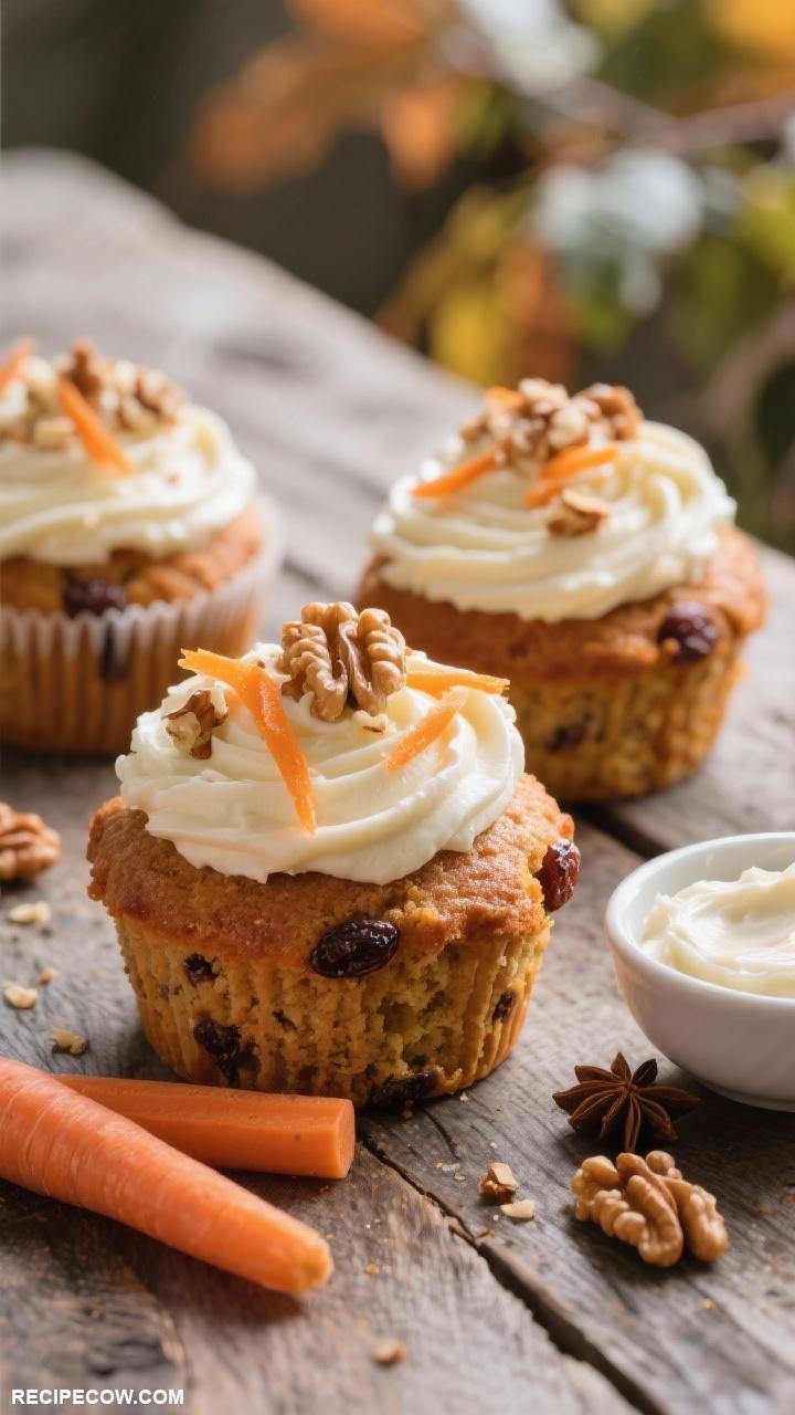 muffin recipes Carrot Cake Muffins