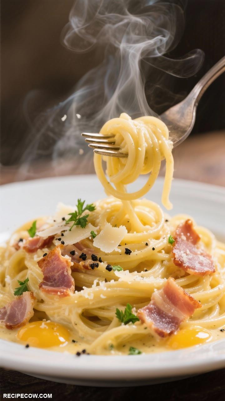 pasta recipes Classic Spaghetti Carbonara