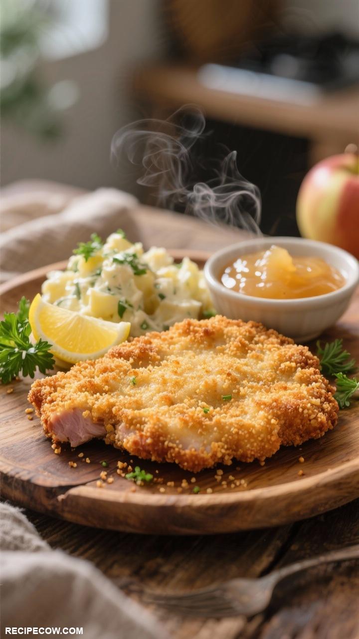pork recipes Crispy Pork Schnitzel