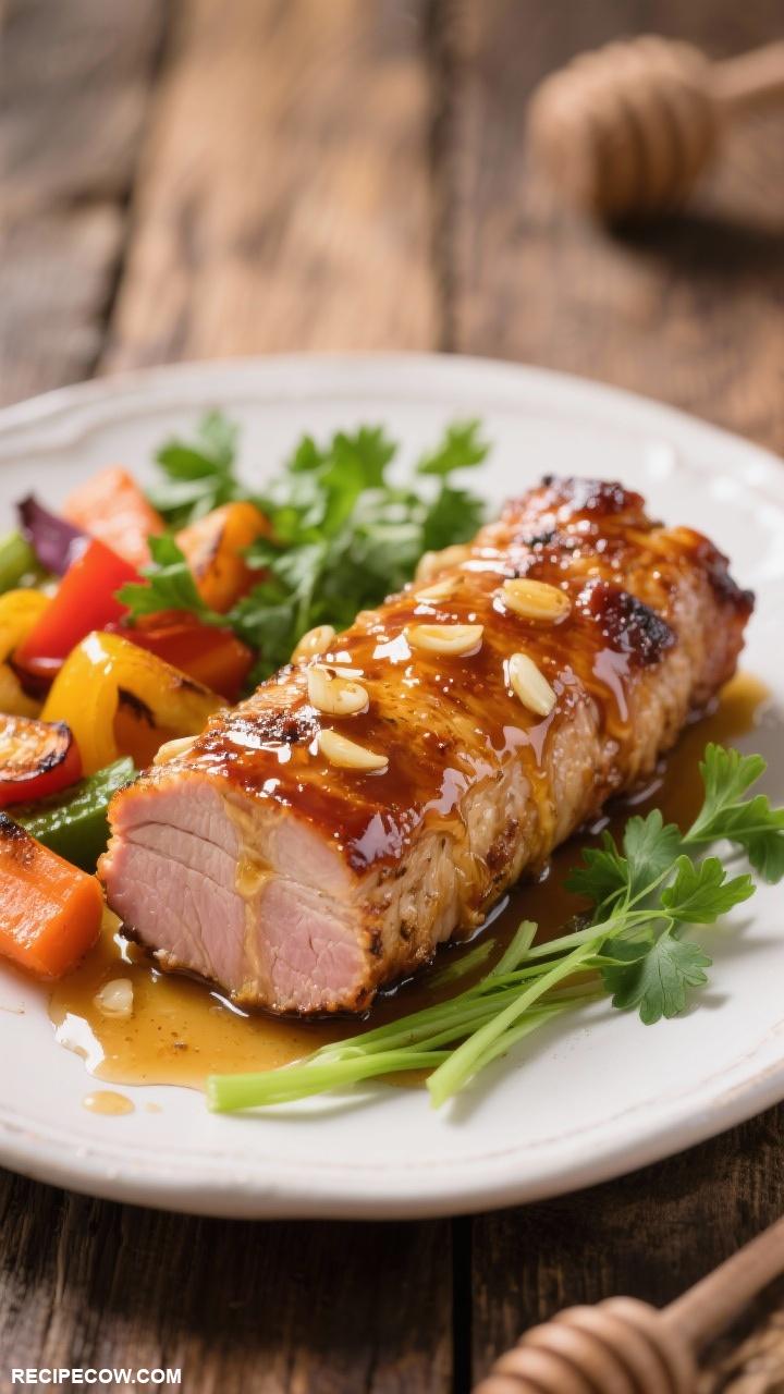 pork recipes Pork Tenderloin with Honey Garlic Sauce
