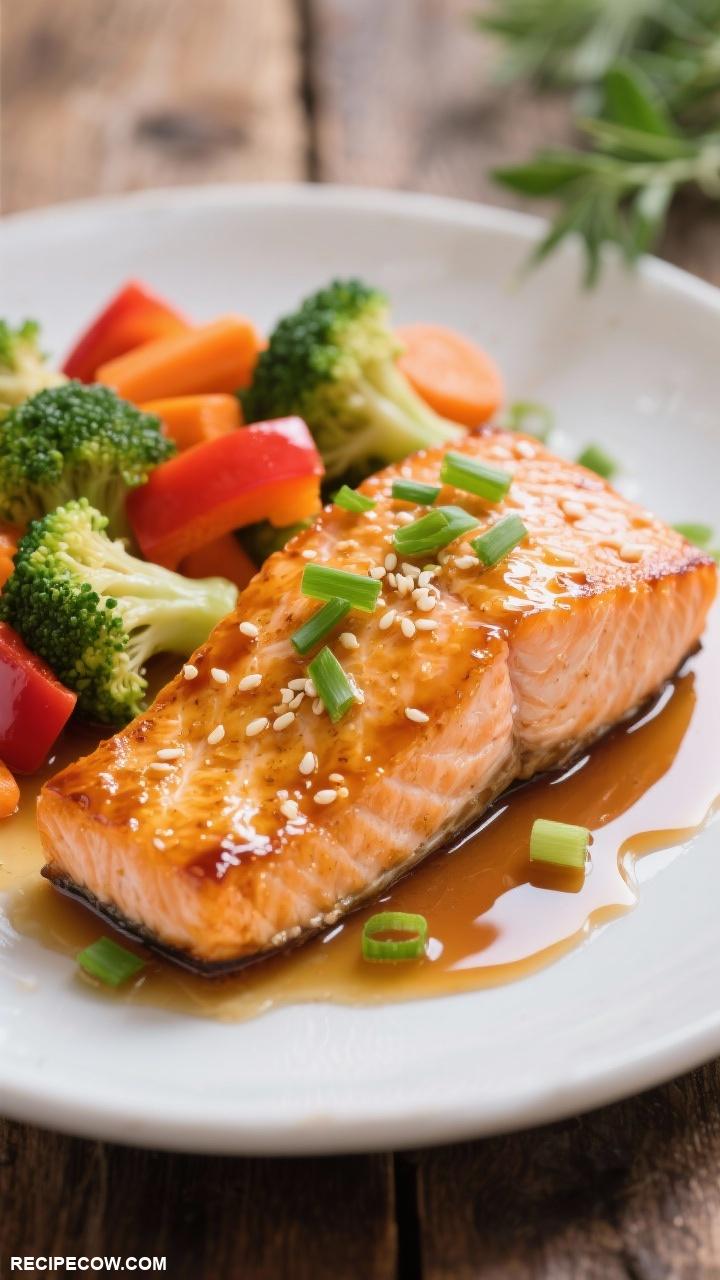 salmon recipes Honey Soy Glazed Salmon