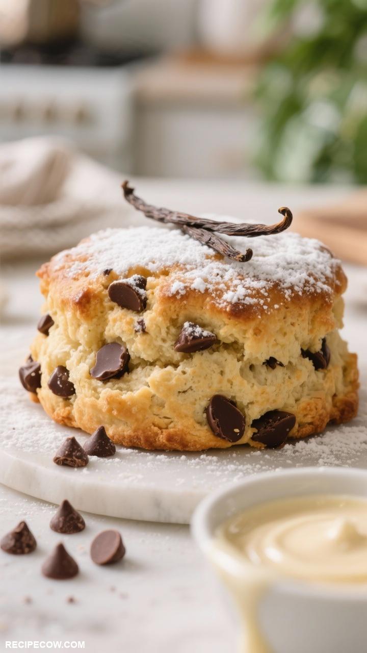scones recipes Chocolate Chip Scones with Vanilla Bean