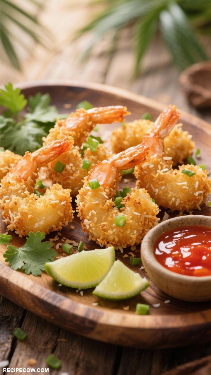 shrimp recipes Coconut Shrimp with Sweet Chili Sauce