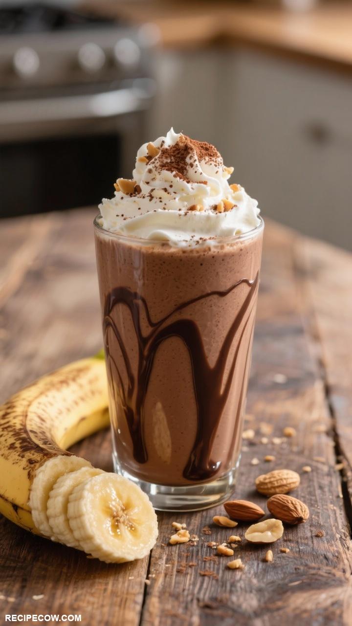 smoothie recipes Chocolate Peanut Butter Banana Smoothie
