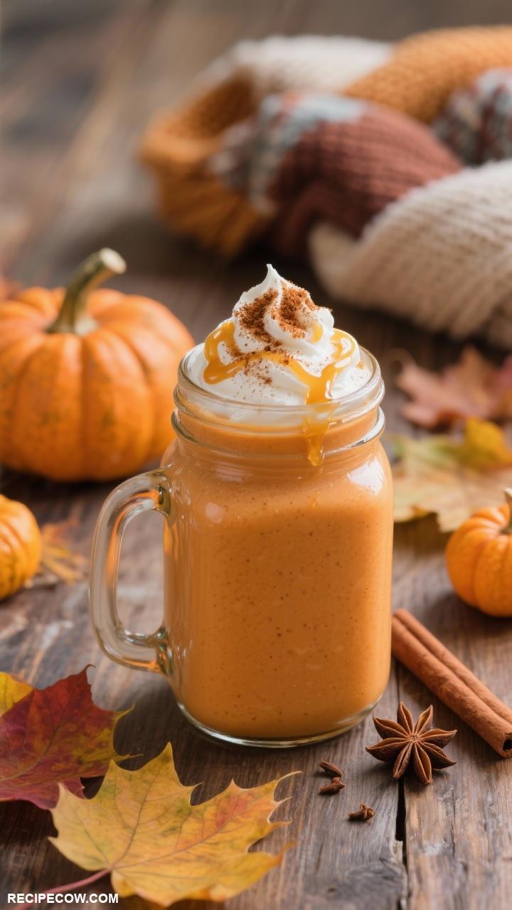smoothie recipes Pumpkin Spice Smoothie Great for Fall