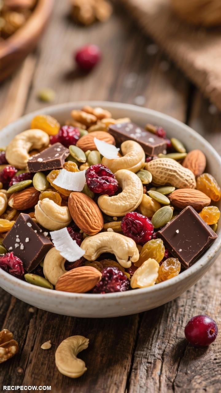 snacks recipes Homemade Trail Mix