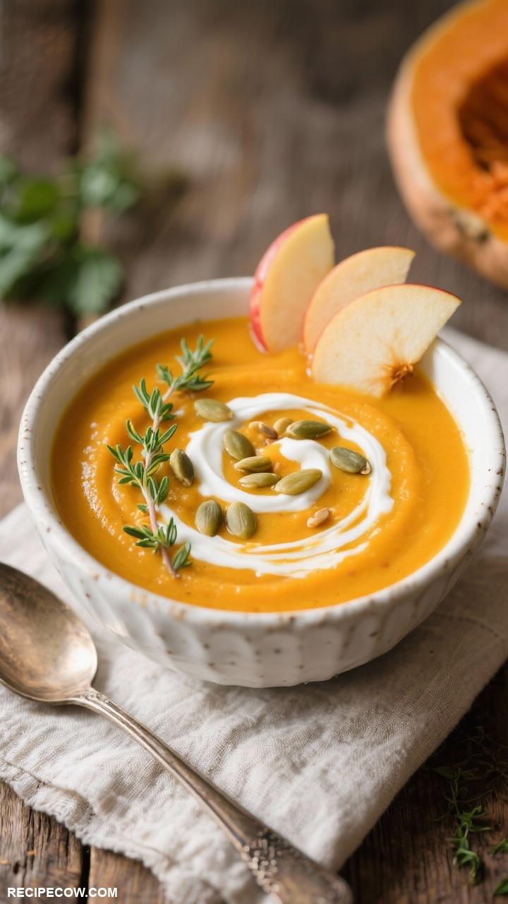 soup recipes Butternut Squash and Apple Soup