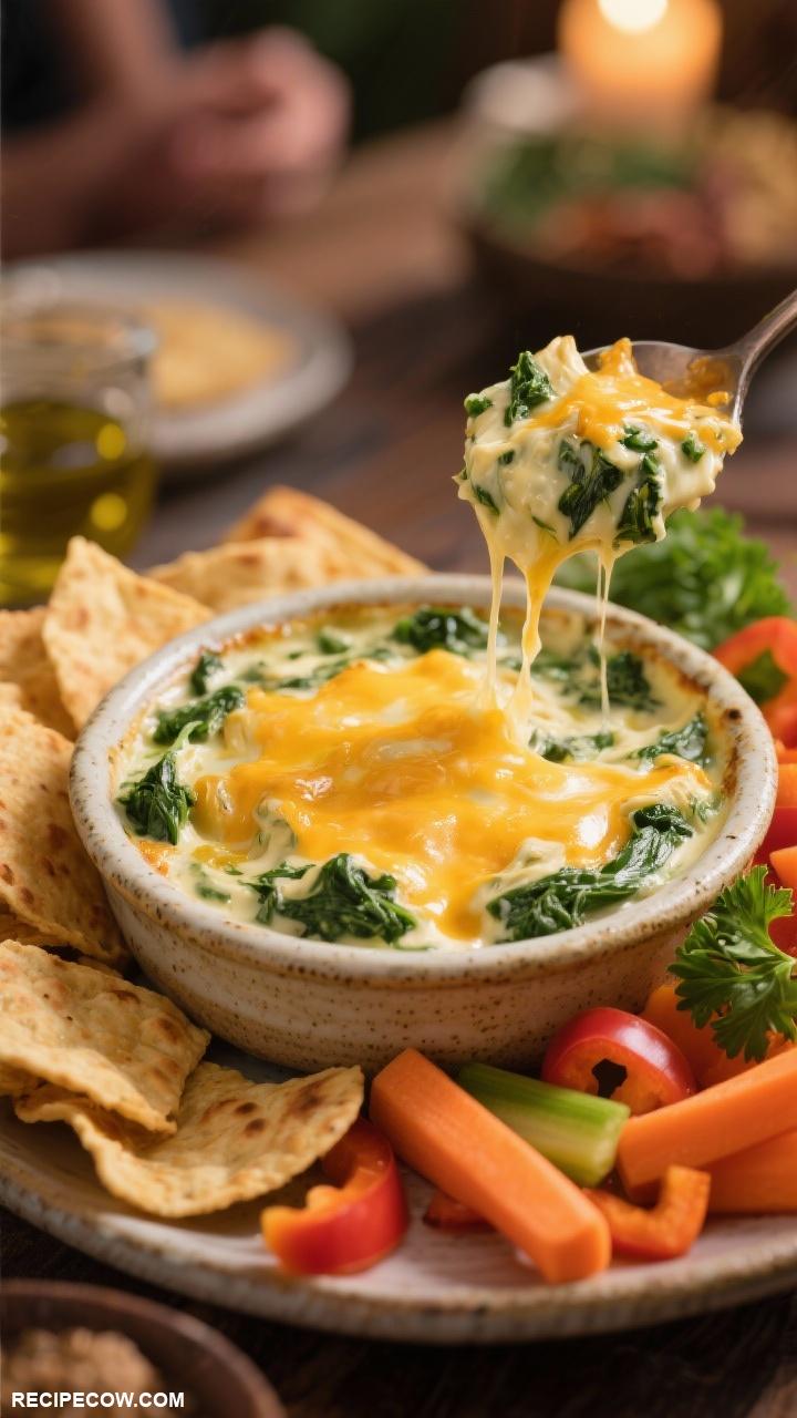 spreads recipes Spinach and Artichoke Dip