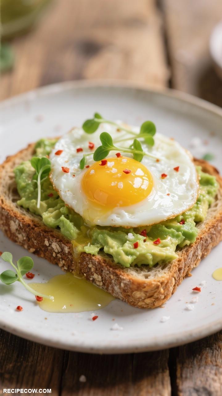 toast recipes Avocado Toast with Poached Egg