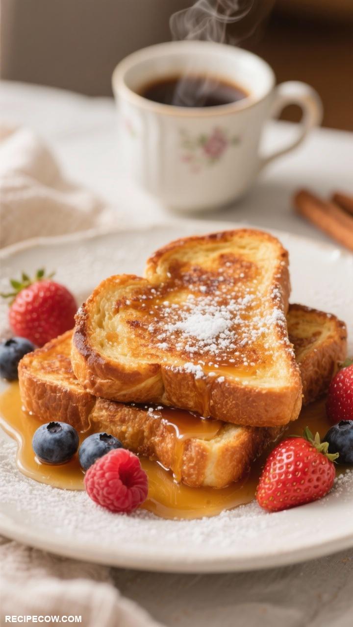 toast recipes French Toast with Cinnamon and Maple Syrup