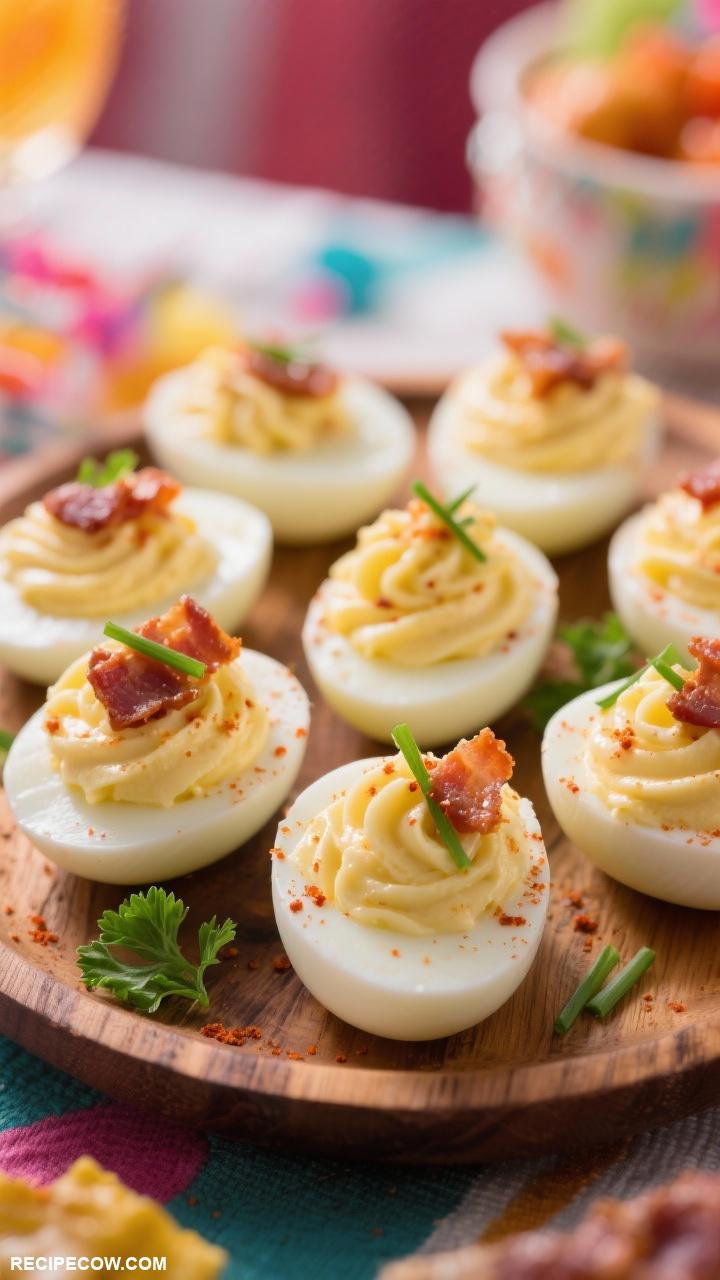 Party appetizers Deviled Eggs