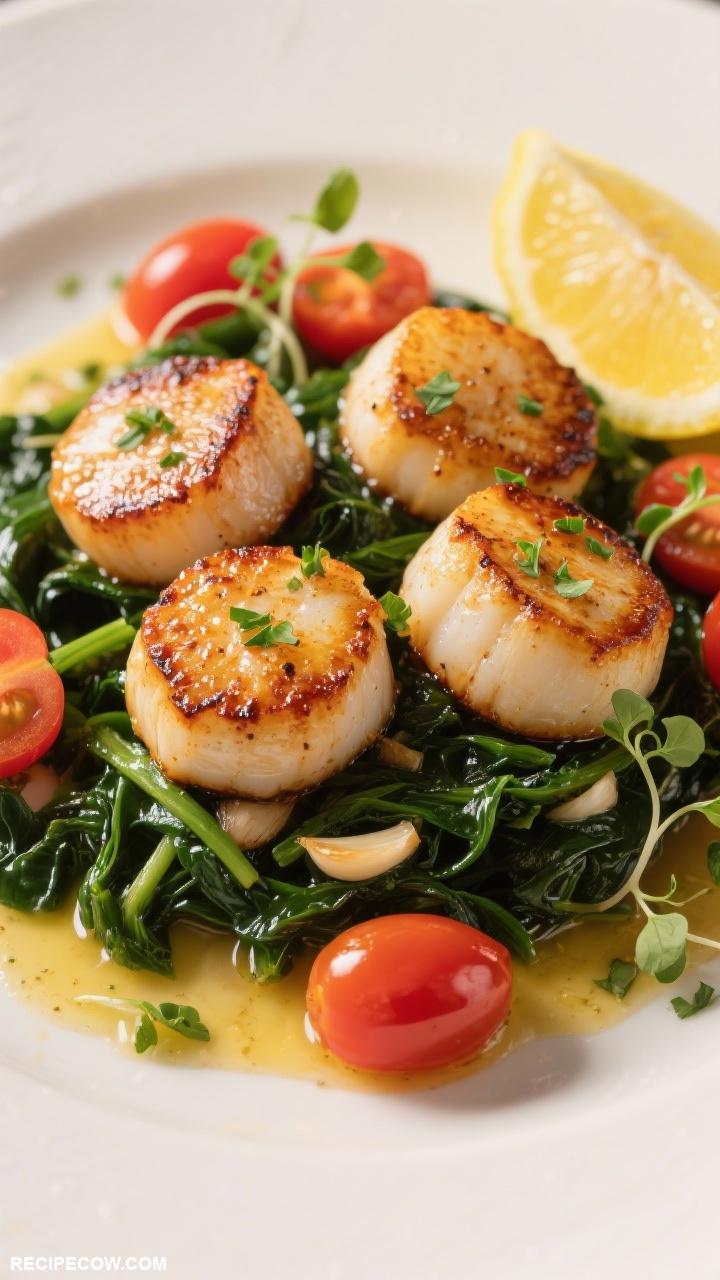 black stone meals Black Stone Seared Scallops