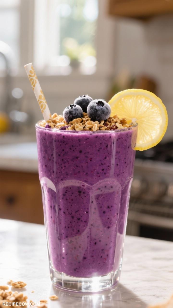 budget friendly breakfast ideas Smoothie with Frozen Berries