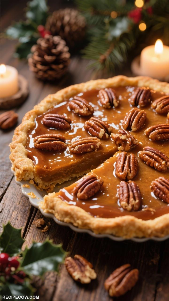 christmas recipes Maple Pecan Pie