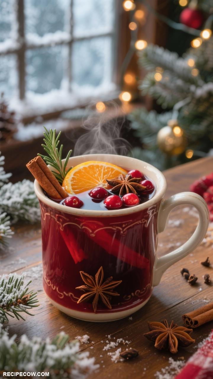 christmas recipes Spiced Mulled Wine