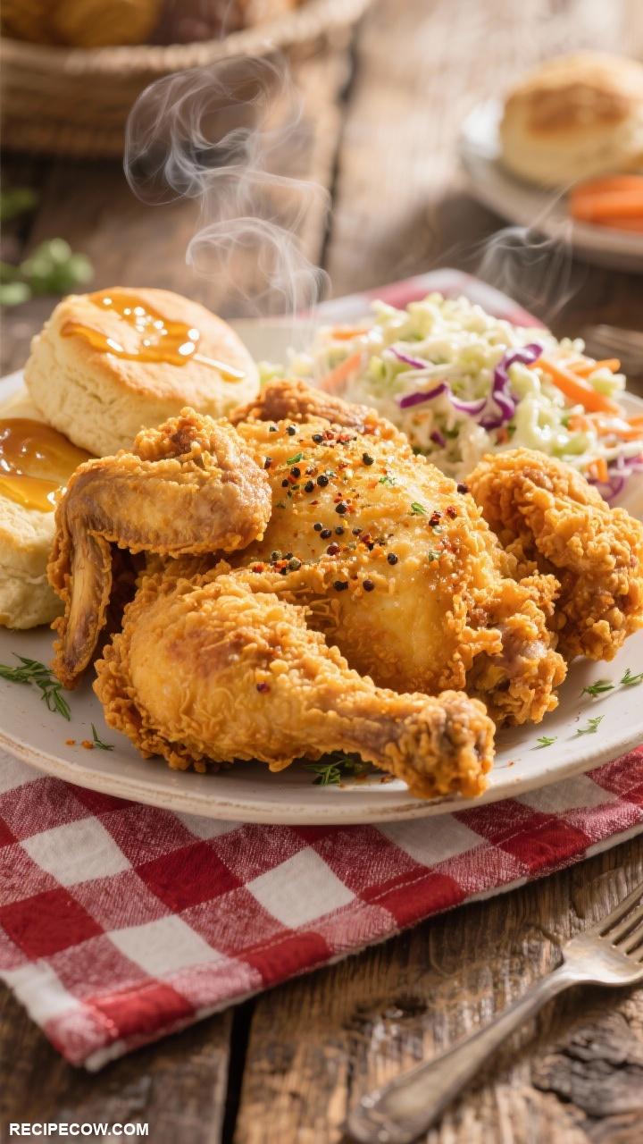 country style cooking Southern Fried Chicken