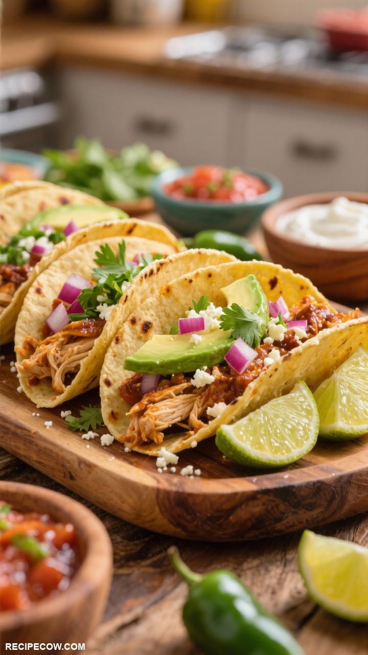 crockpot recipes Slow Cooker Chicken Tacos