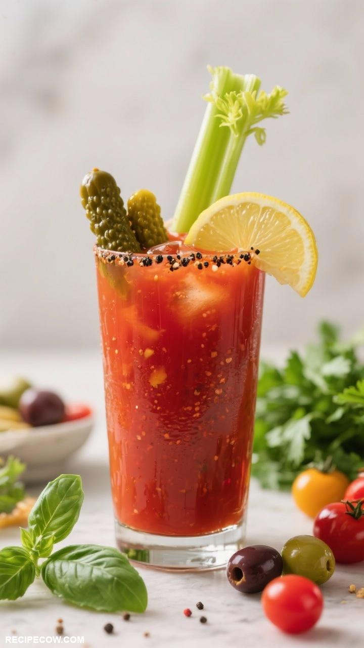 easy cocktail recipes Classic Bloody Mary Mix