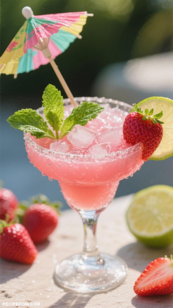 easy cocktail recipes Delicious Strawberry Daiquiri