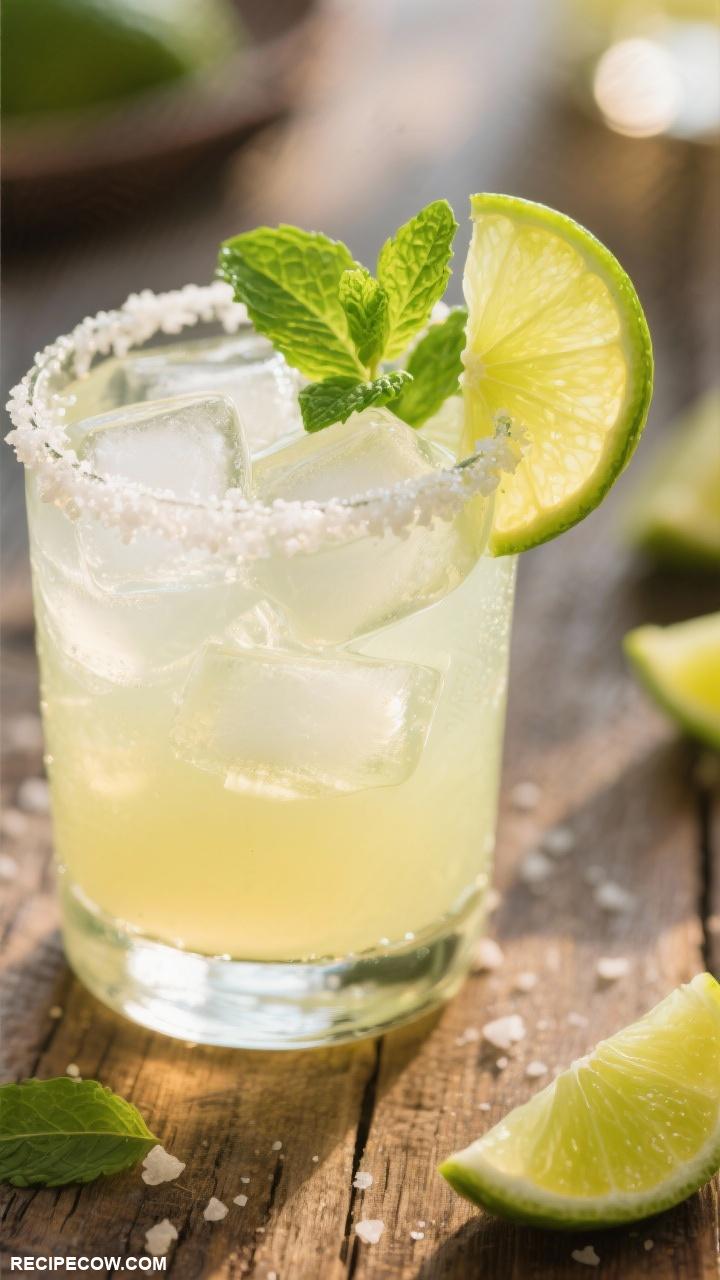 easy cocktail recipes Simple Margarita on the Rocks