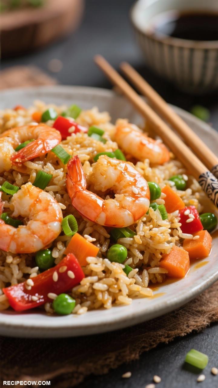 easy dinner ideas 30 Minute Shrimp Fried Rice
