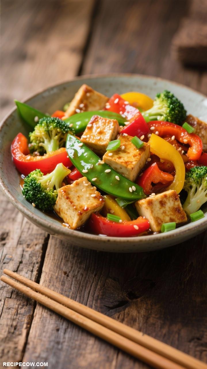 easy dinner ideas Quick Veggie Stir Fry with Tofu
