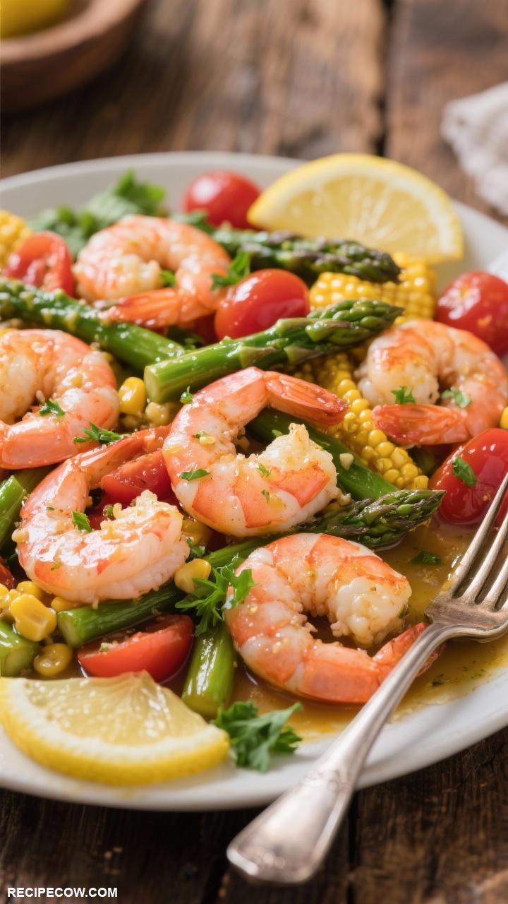 easy dinner recipes One Pan Garlic Butter Shrimp