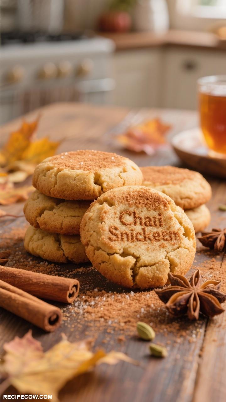 fall baking recipes Chai Tea Snickerdoodles